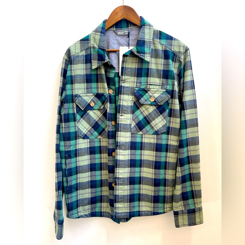 Unworn Stio Hutkeeper Flannel Shirt size medium